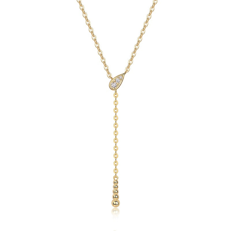 Starlight Convergence Y-Drop Necklace