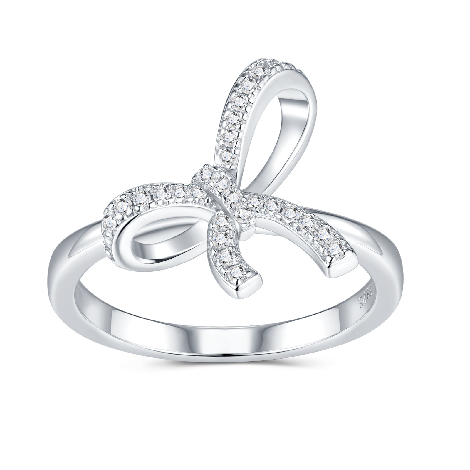 Eternal Bow Moissanite Ring