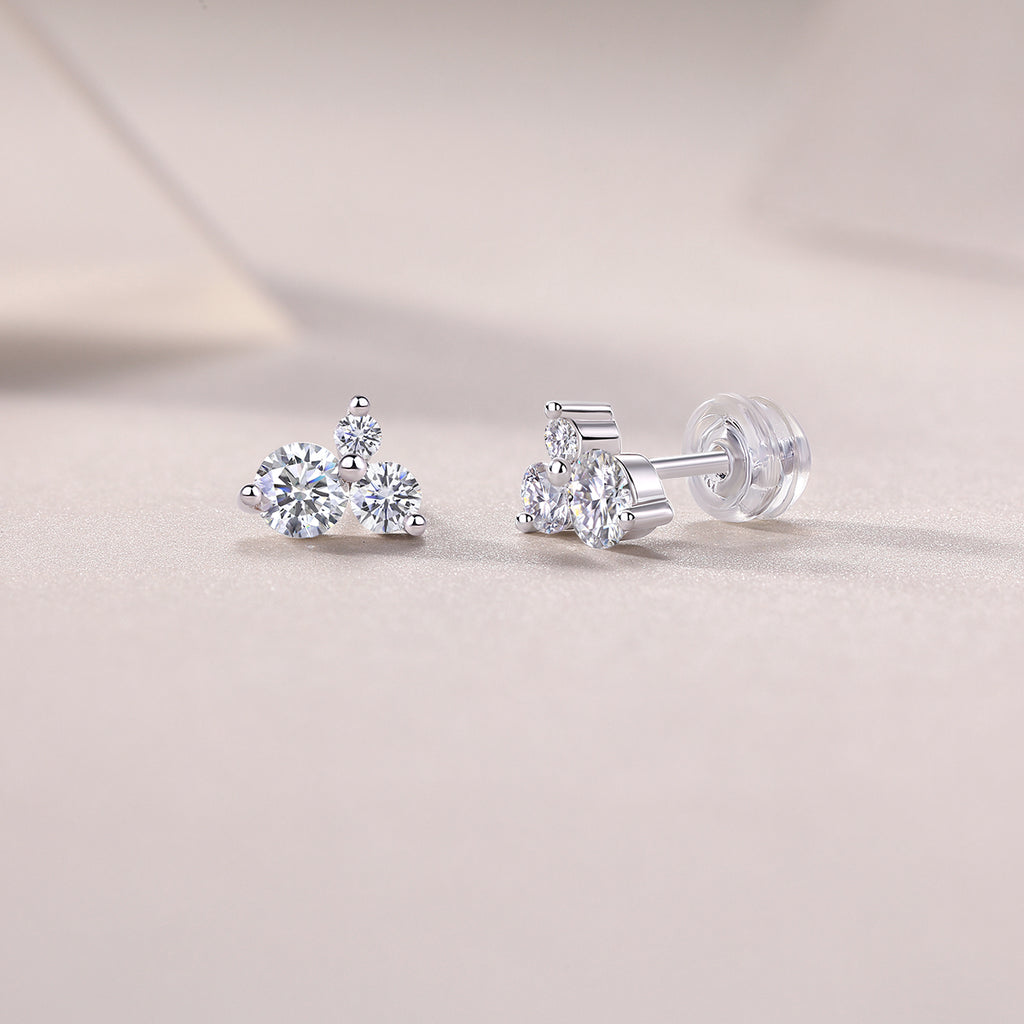Wave Stud Earrings