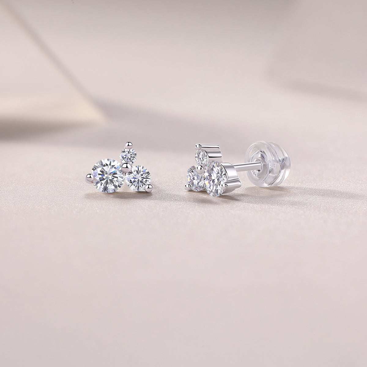 Wave Stud Earrings