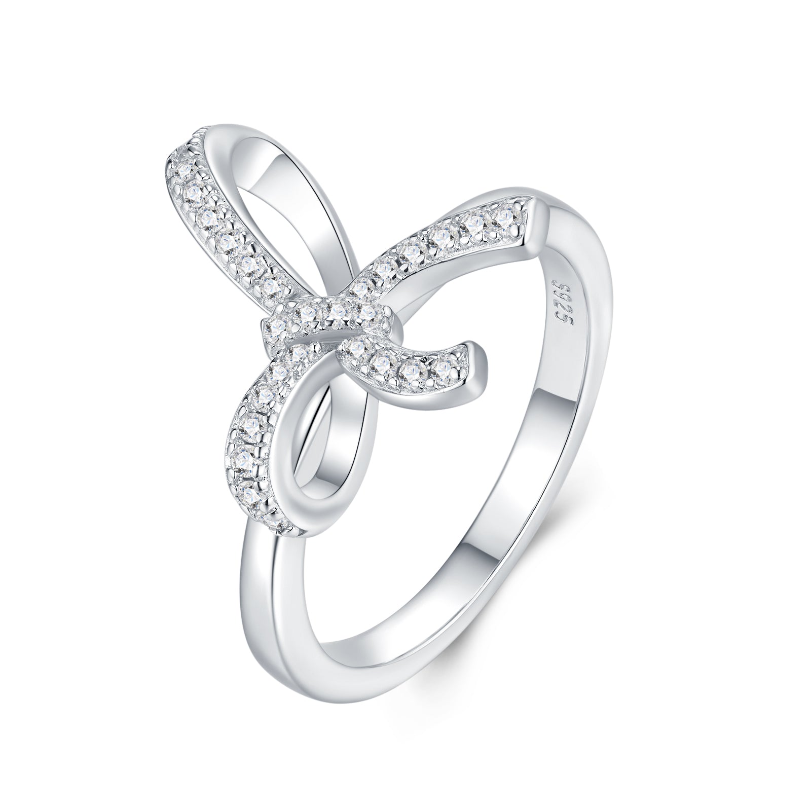 Eternal Bow Moissanite Ring