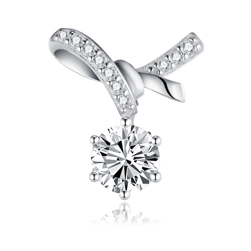 Eternal Bow Moissanite Earrings