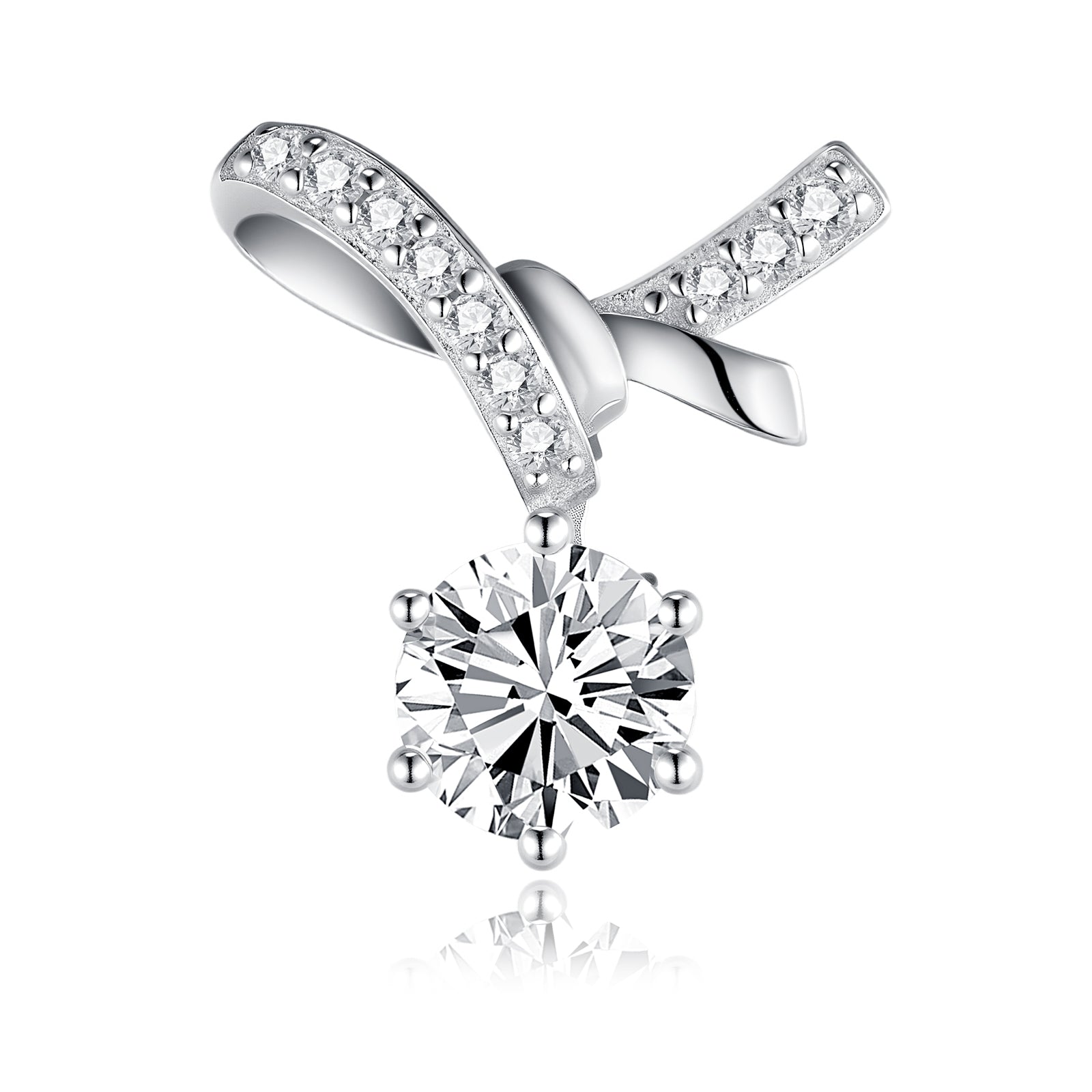 Eternal Bow Moissanite Earrings