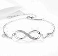 Eternal Infinity Bracelet in 925 Sterling Silver