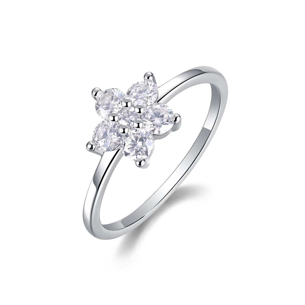 Bloom Grace Moissanite Ring