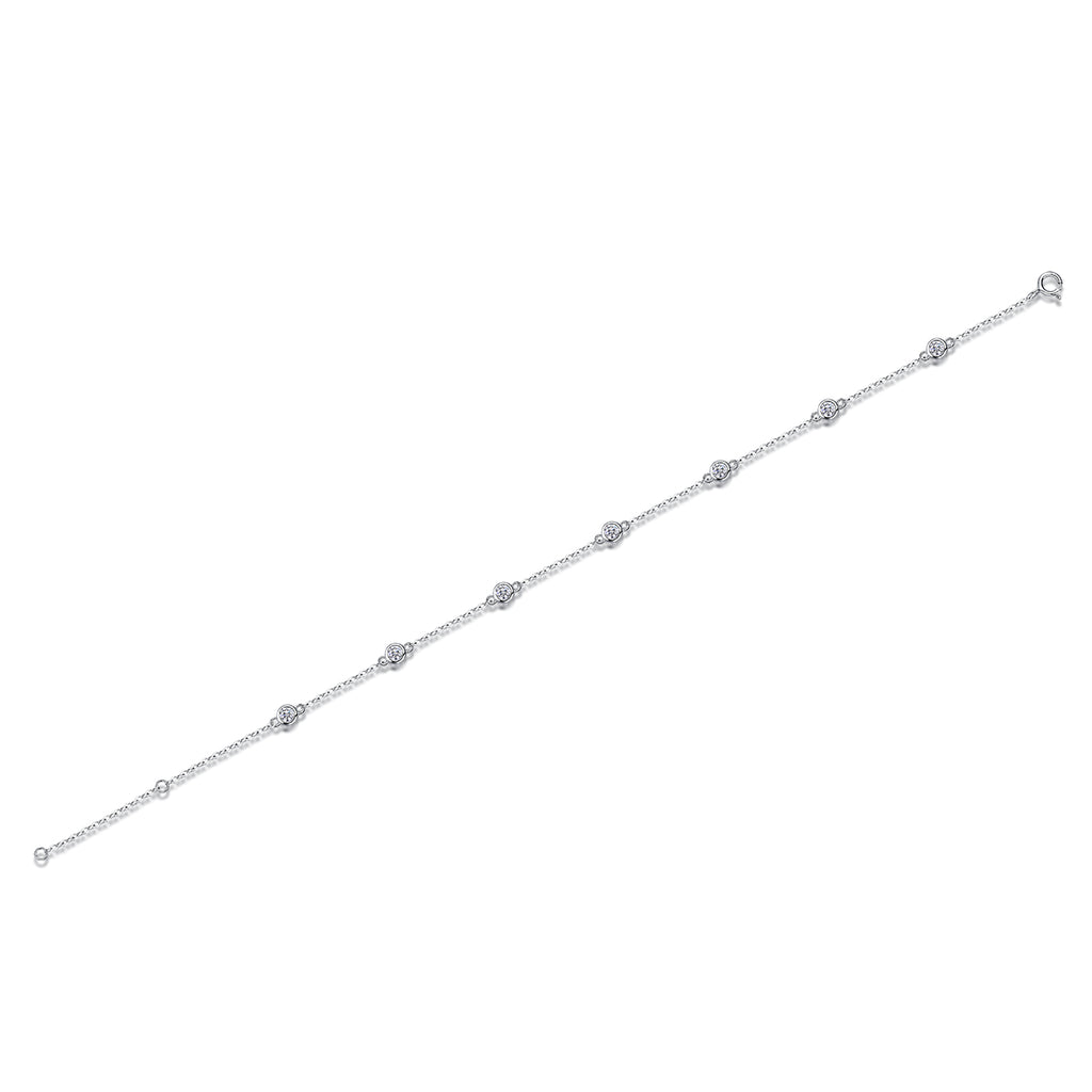 Bubble Spark Moissanite Bracelet