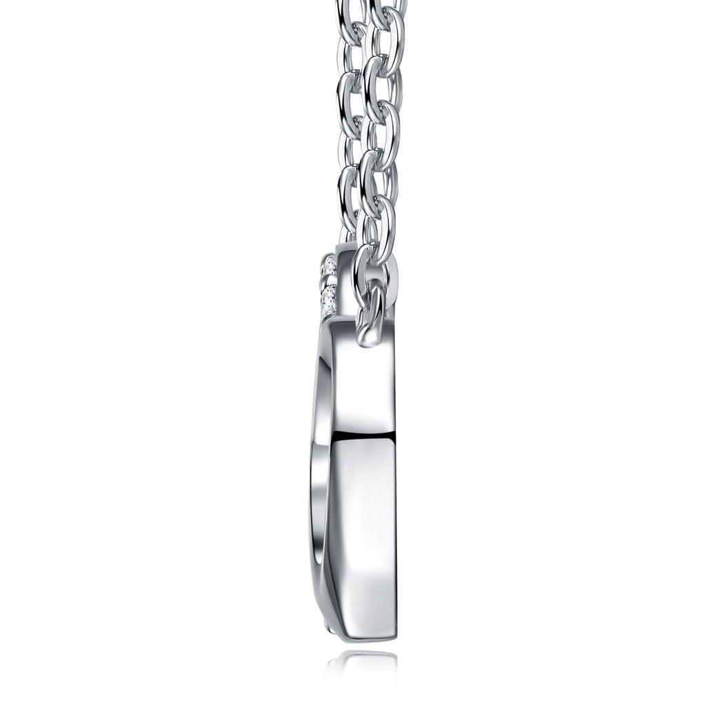 Eternal Double Heart Moissanite Necklace