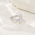 Eternal Bow Moissanite Ring