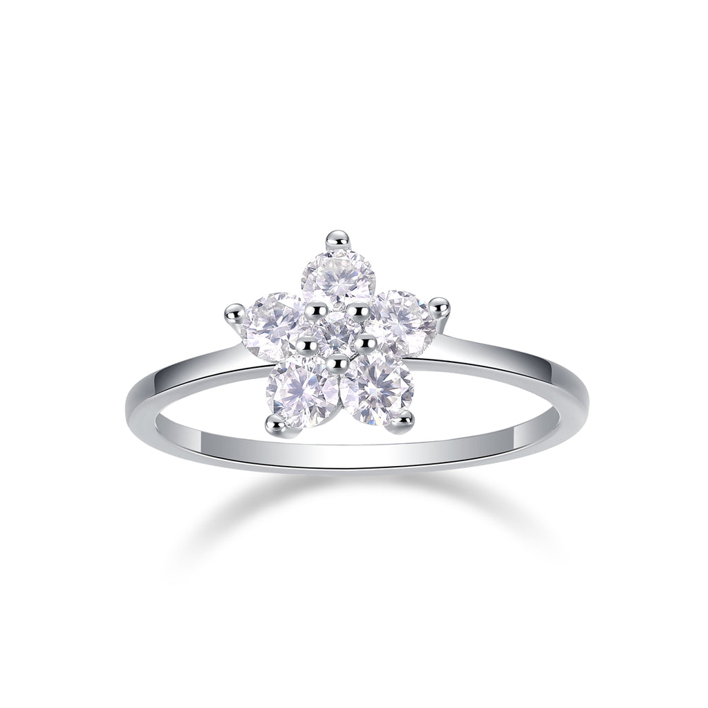 Bloom Grace Moissanite Ring