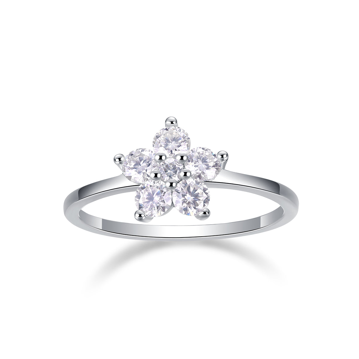 Bloom Grace Moissanite Ring