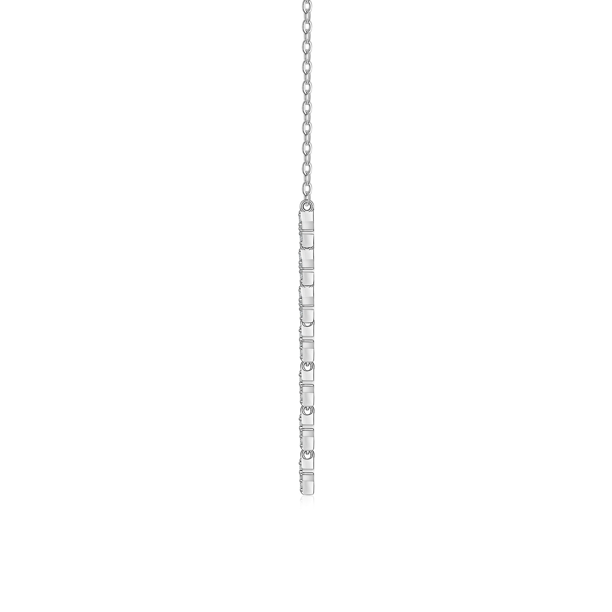 Starlight Drop Moissanite Necklace