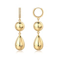 Golden Drop Earrings