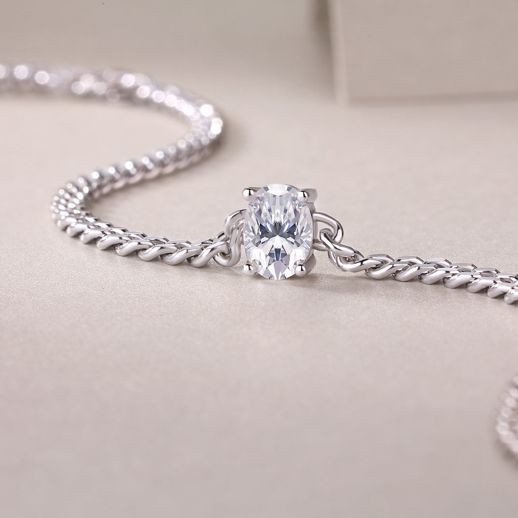 Pure Spark Moissanite Bracelet