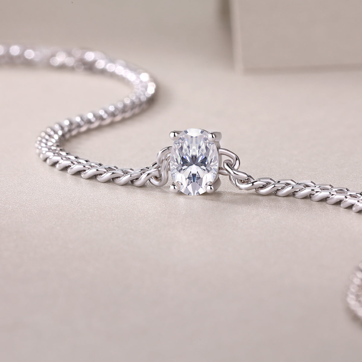 Pure Spark Moissanite Bracelet