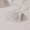 Crystal Heart Pendant Necklace