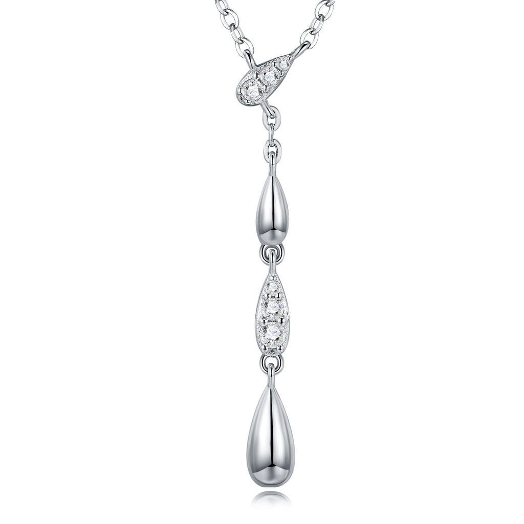 Eternal Drop Moissanite Necklace
