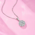 Celestial Bloom Moissanite Necklace