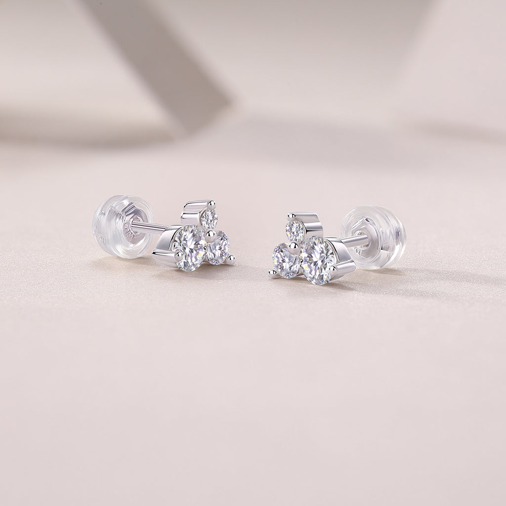 Wave Stud Earrings