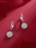 Radiant Halo Drop Earring
