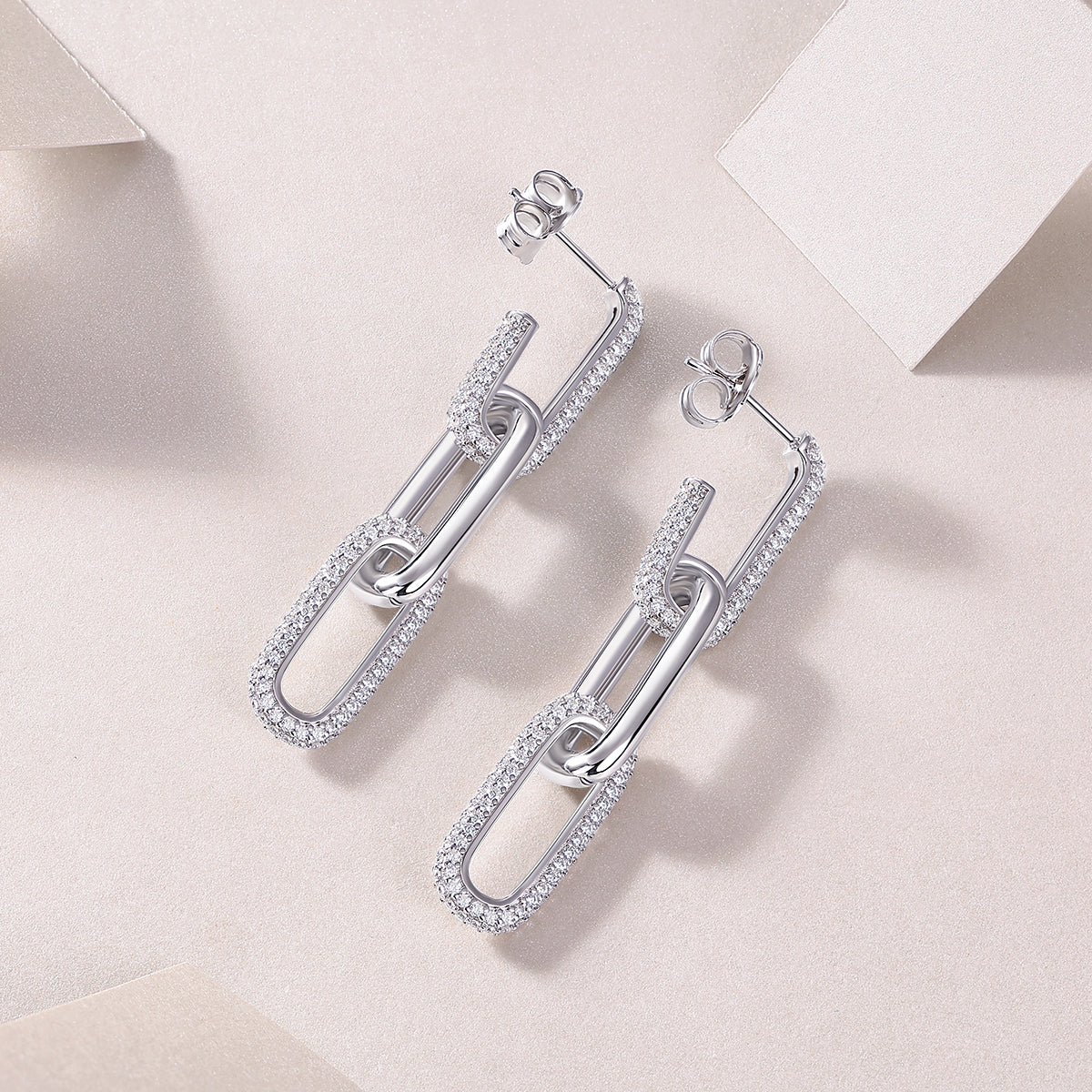 Linked Elegance Earrings