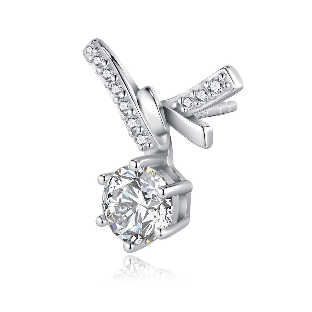 Eternal Bow Moissanite Earrings