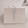 Starlight Drop Moissanite Necklace