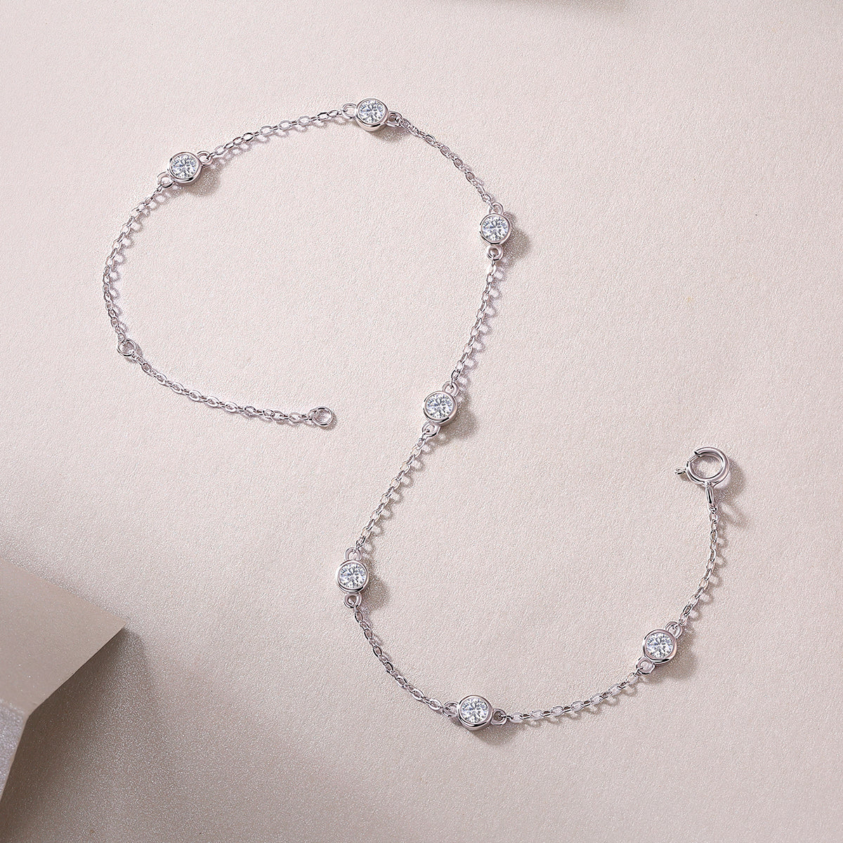 Bubble Spark Moissanite Bracelet