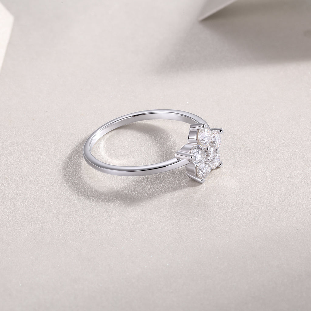 Bloom Grace Moissanite Ring