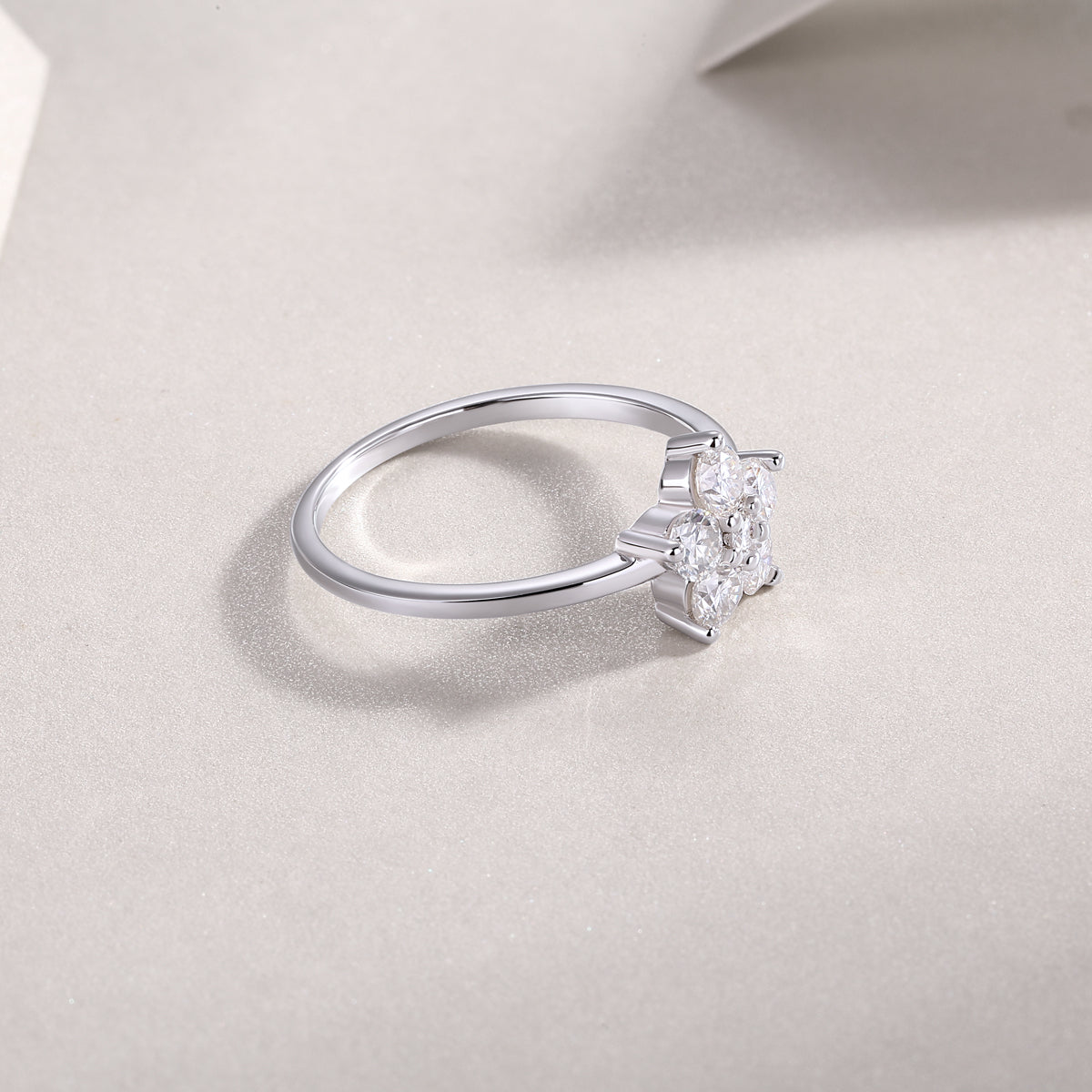 Bloom Grace Moissanite Ring