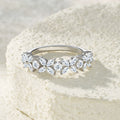 Lucky Leaf Moissanite Ring
