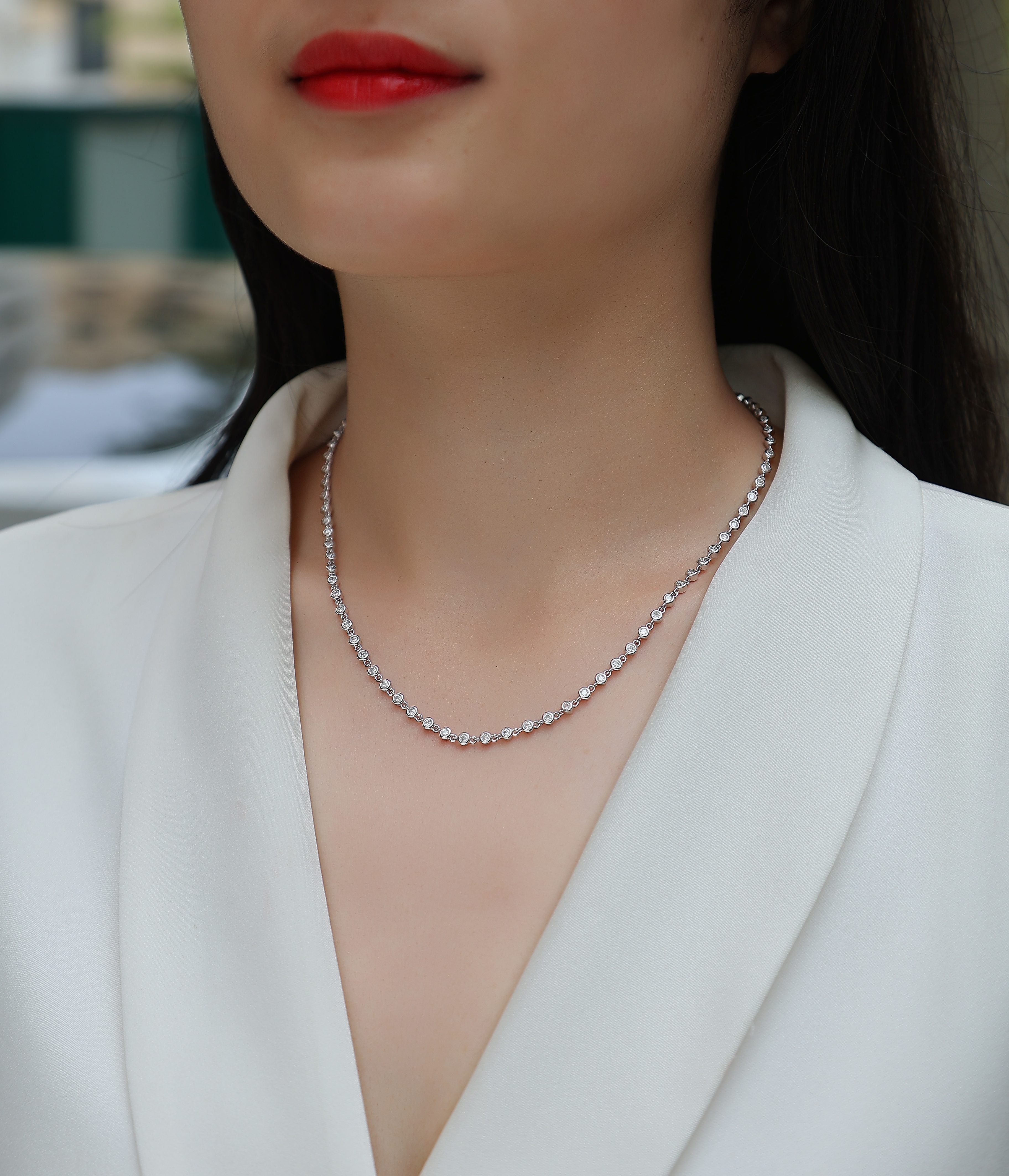 Radiant Circle Necklace