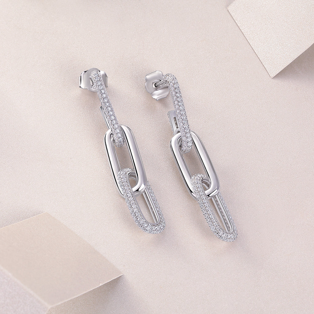 Linked Elegance Earrings