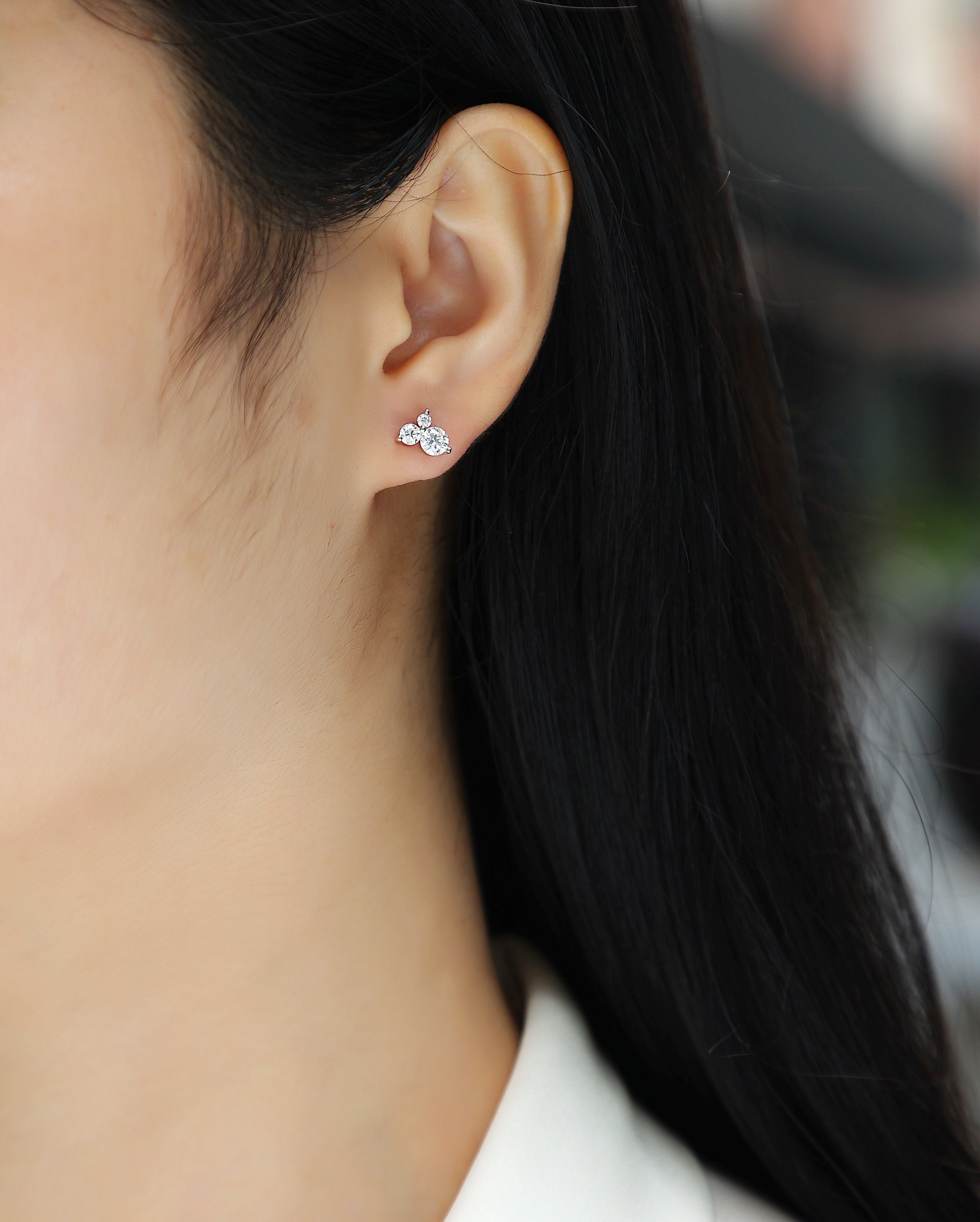 Wave Stud Earrings